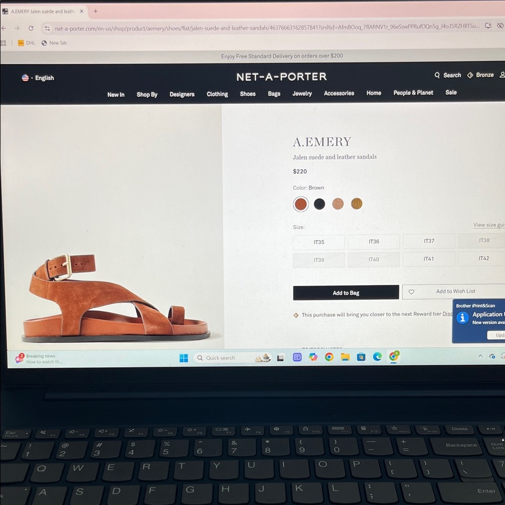 A Emery Jalen Sandal